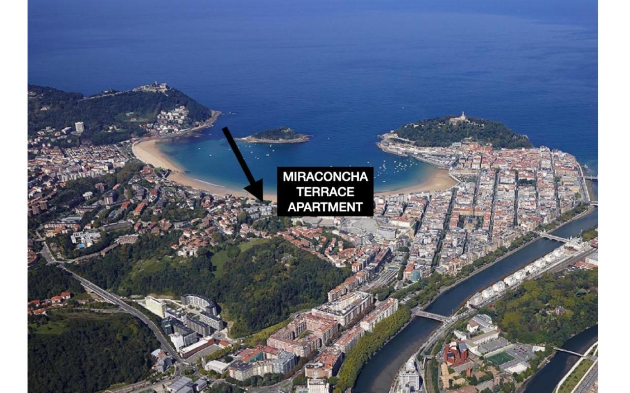 Miraconcha Terrace By Sweet Home San Sebastián Zewnętrze zdjęcie