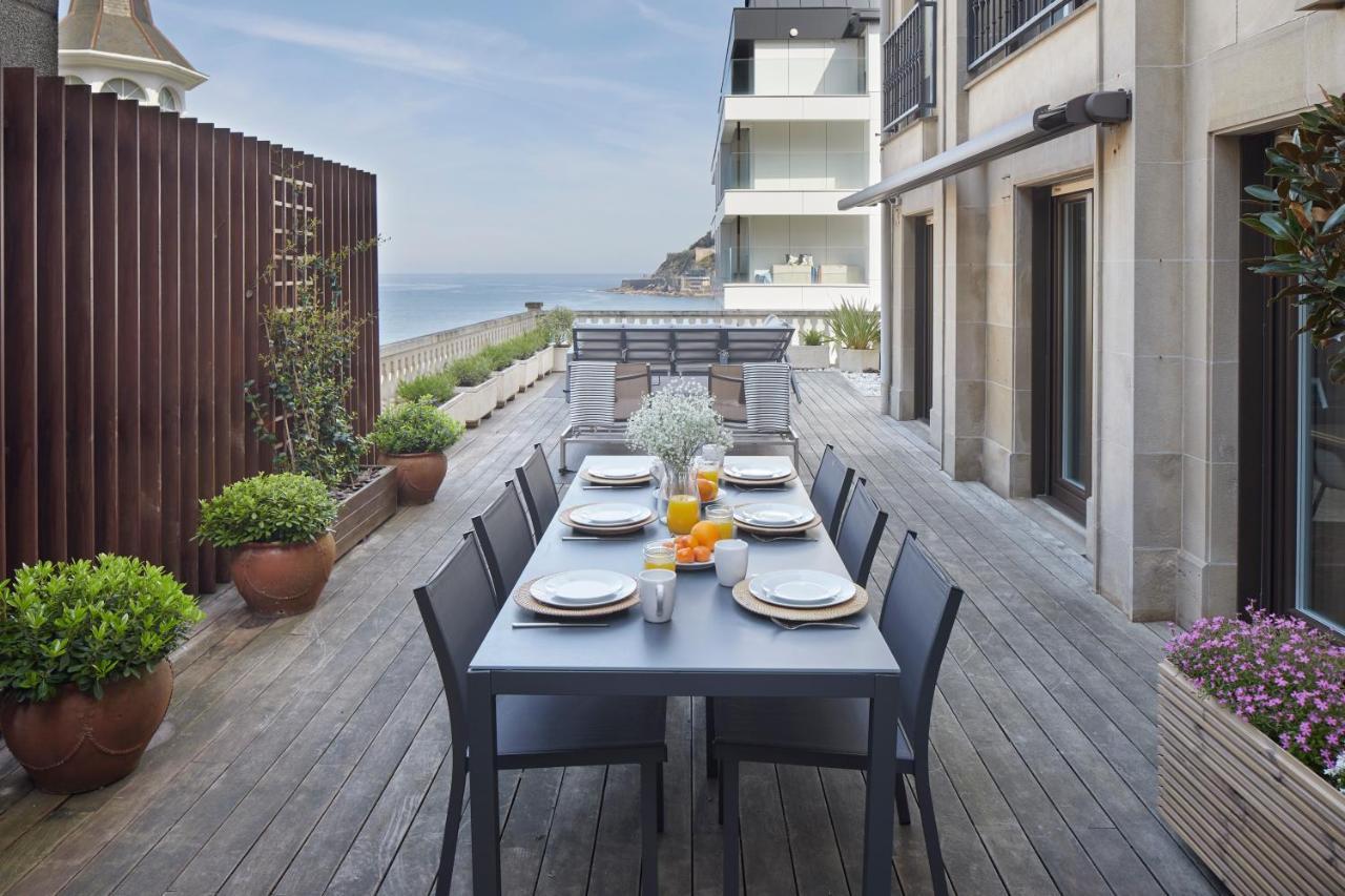Miraconcha Terrace By Sweet Home San Sebastián Zewnętrze zdjęcie