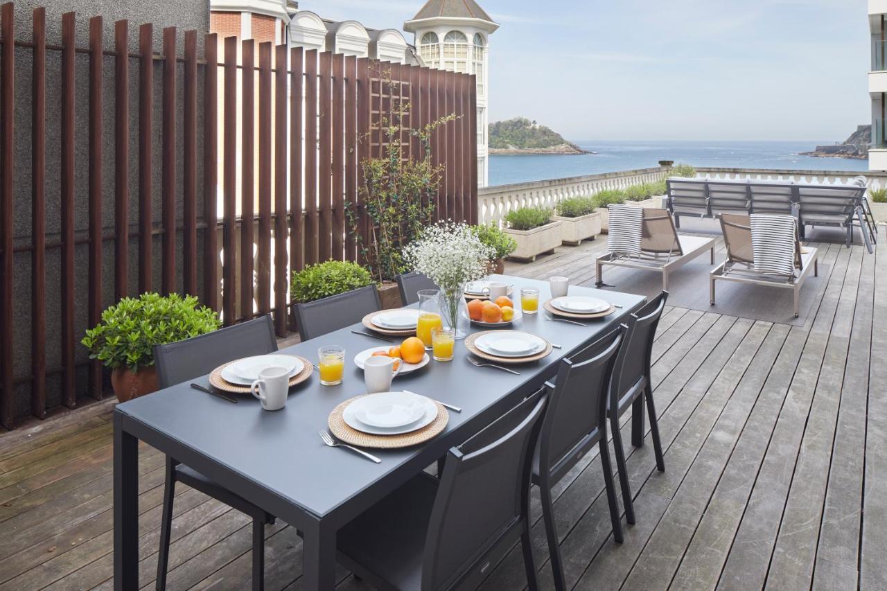 Miraconcha Terrace By Sweet Home San Sebastián Zewnętrze zdjęcie